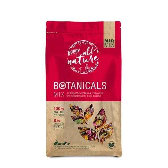 20% OFF BUNDLE DEAL: Bunny Nature Botanical Mid Mix Food & Snacks for Rabbits, Guinea Pigs, Chinchillas & Hamsters