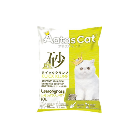 4 FOR $26.70: Aatas Cat Kuick Klump Bentonite Cat Litter 10L