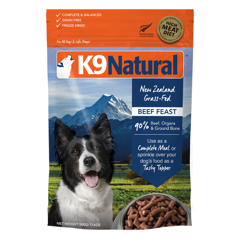 K9 Natural Freeze Dried Raw Dog Food