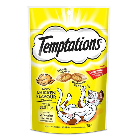 Temptations Pockets & Mix Ups Cat Treats 75g