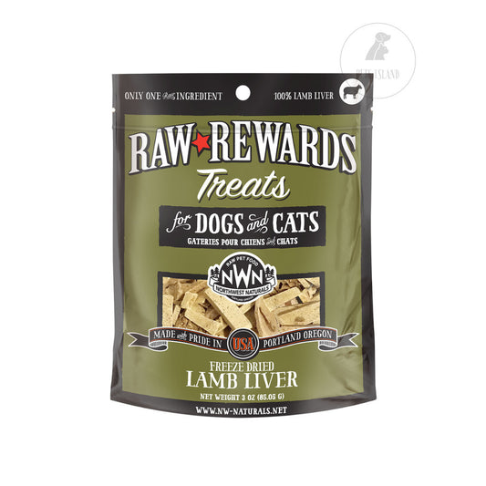 FREE NW FOOD SAMPLE: Northwest Naturals Raw Rewards Freeze Dried Treats for Cats & Dogs