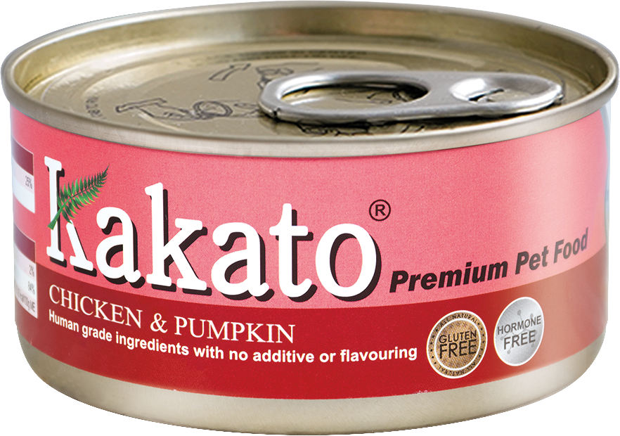 Kakato Chicken & Pumpkin Canned Cat & Dog Food