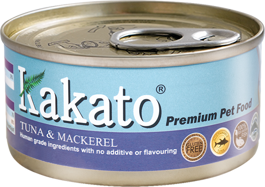 Kakato Tuna & Mackerel Canned Cat & Dog Food