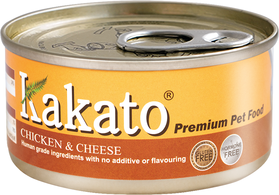 Kakato Chicken & Cheese Canned Cat & Dog Food 70g