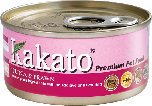 Kakato Tuna & Prawn Canned Cat & Dog Food