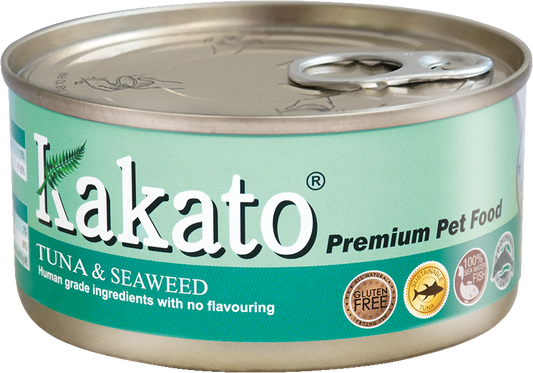 Kakato Tuna & Seaweed Canned Cat & Dog Food