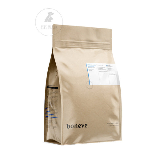Boneve Grain Free Dry Dog Food Kibbles - Complete Diet, Mackerel Beef Lamb