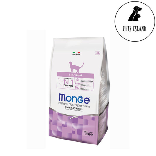 Monge Natural Superpremium Cat Dry Food 1.5kg