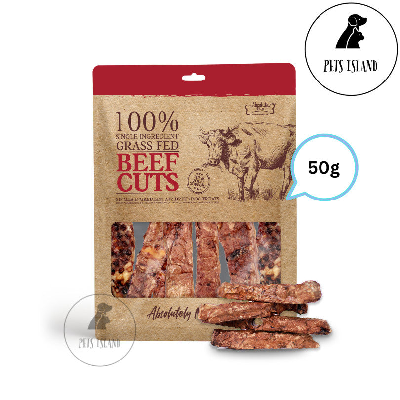 Absolute Bites Single Ingredient Air Dried Treats for Dogs *Small Pack*