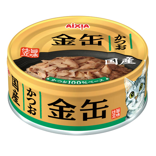 Aixia Kin-Can Mini Skipjack Tuna Canned Cat Food 70g