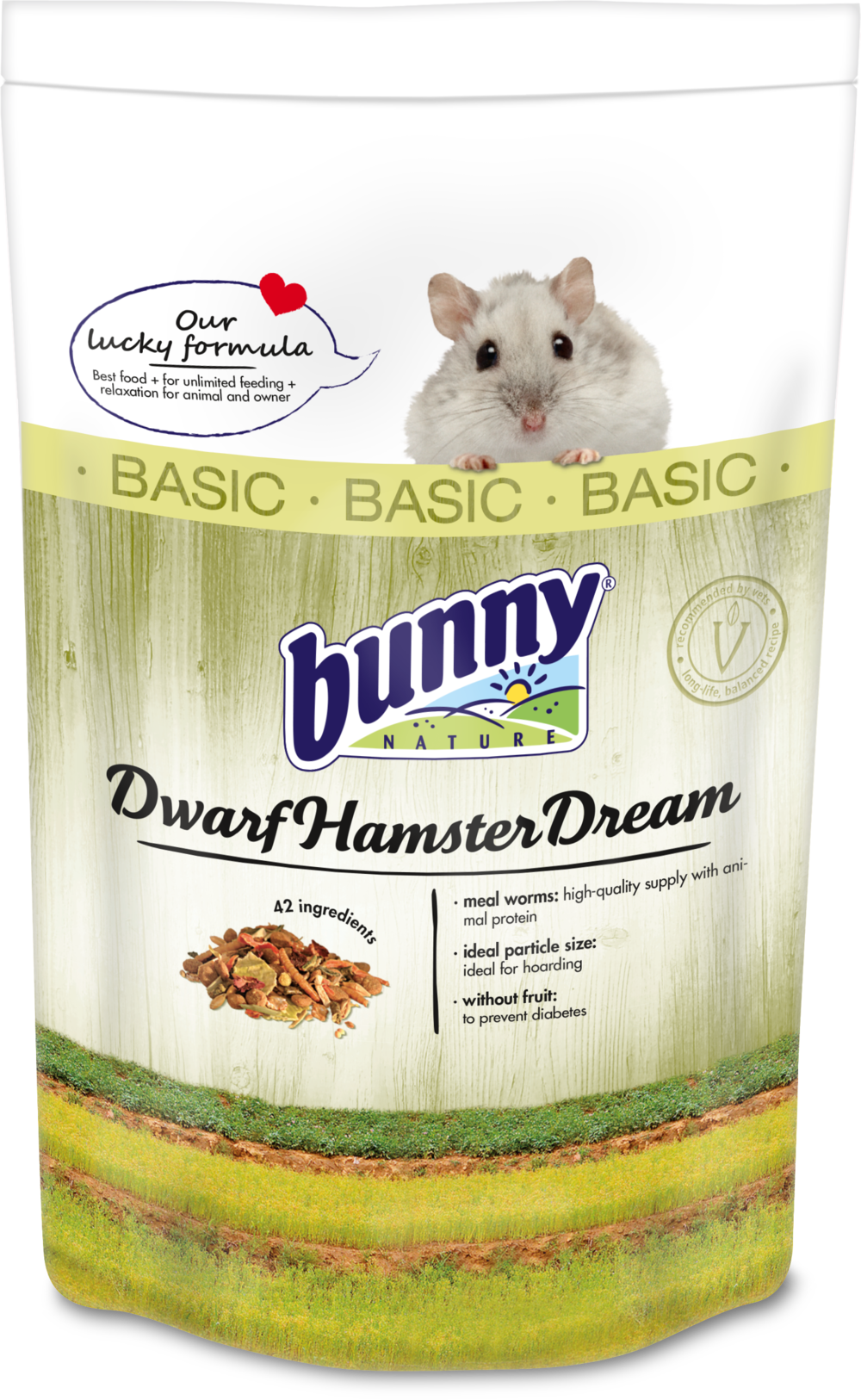 Bunny Nature Dream Basic Dwarf Hamster Food 600g