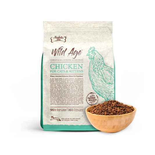 Absolute Bites Wild Age Chicken Dry Cat Food