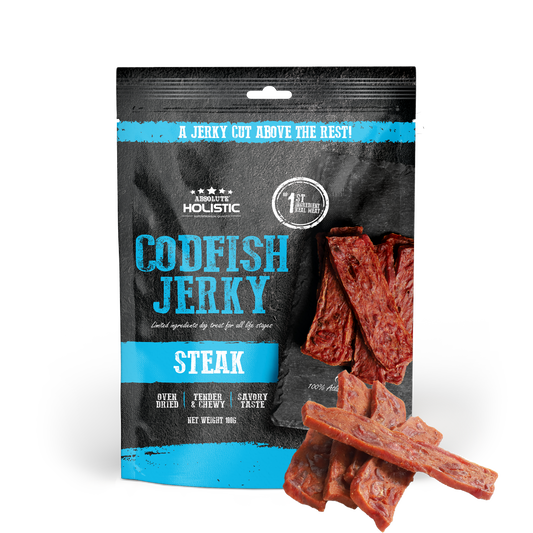 Absolute Holistic Cod Fish Steak Dumbbell Dog Treats 100g