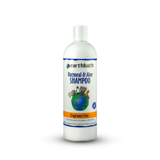 EarthBath Oatmeal & Aloe Fragrance Free Shampoo 16oz