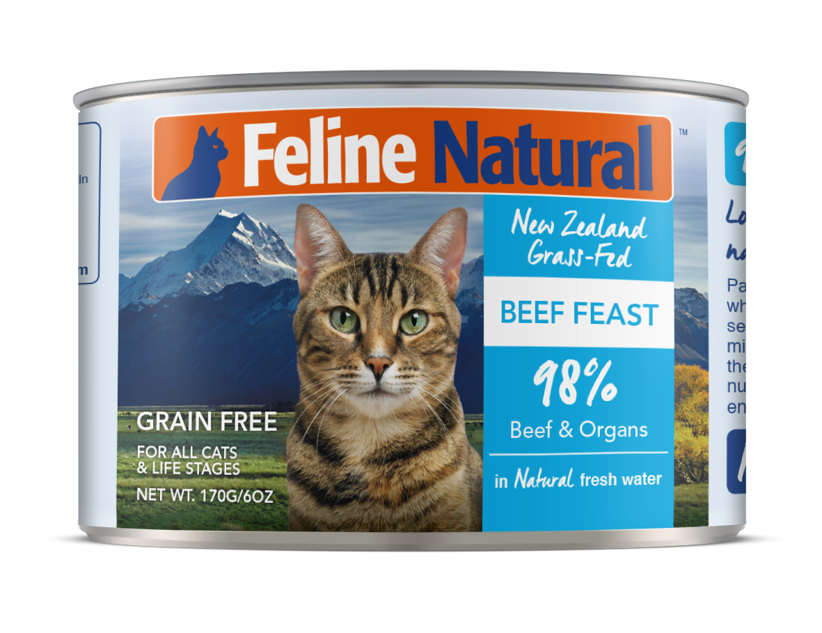 Feline Natural Beef Feast Canned Cat Food 170g