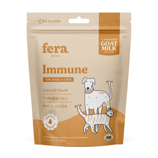 Fera Pet Immune Goat Milk Topper For Cats & Dogs 180g