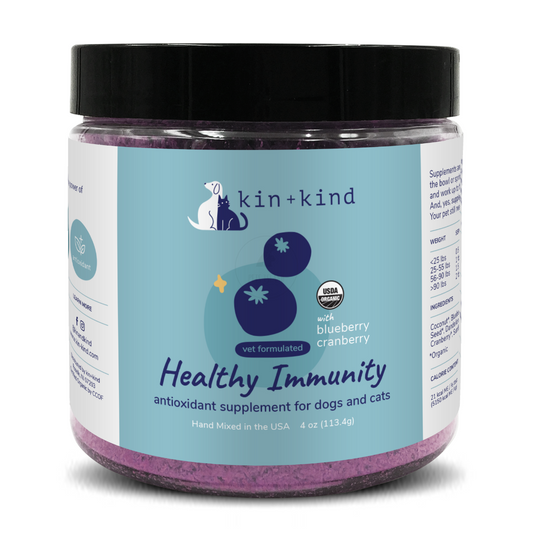 Kin+Kind Healthy Immunity Cat & Dog Supplement