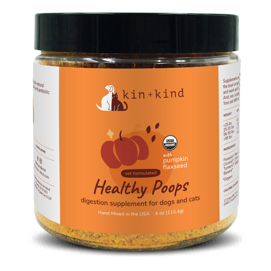 Kin+Kind Healthy Poops Cat & Dog Supplement