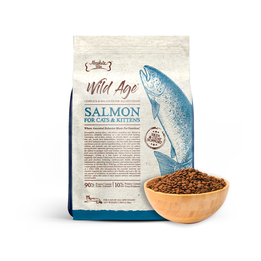 Absolute Bites Wild Age Salmon Dry Cat Food