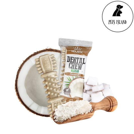Absolute Dental Chew & Dental Chew Boost! 4" (25g per piece) -  -Coconut Boost