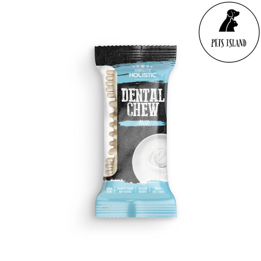 Absolute Dental Chew & Dental Chew Boost! 4" (25g per piece) -  -Milk