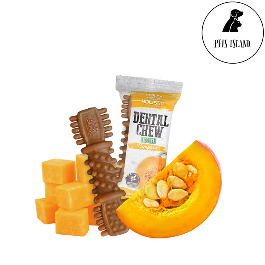 Absolute Dental Chew & Dental Chew Boost! 4" (25g per piece) -  -Pumpkin Boost