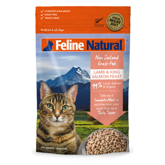 Feline Natural Freeze Dried Cat Food 100g & 320g