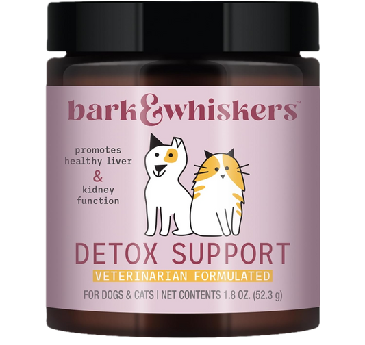 Bark & Whiskers Detox Support for Cats & Dogs 1.8oz