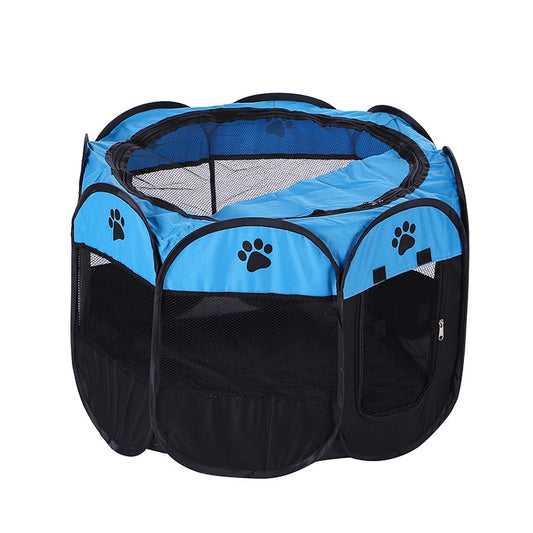 Oxford Portable Dog Pet Play Tent Cat Playpen
