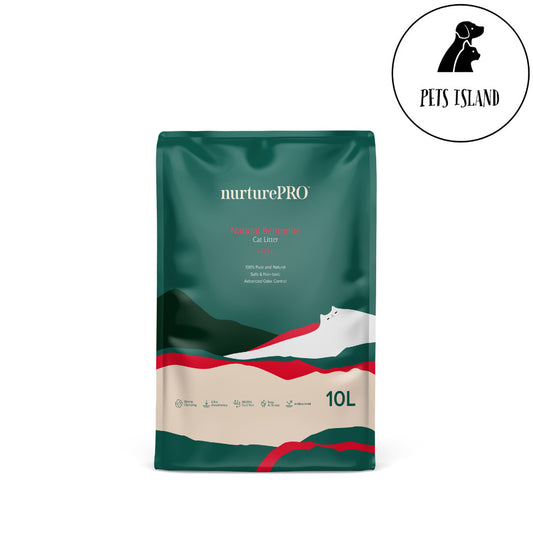 NurturePRO Natural Bentonite Cat Litter 10L