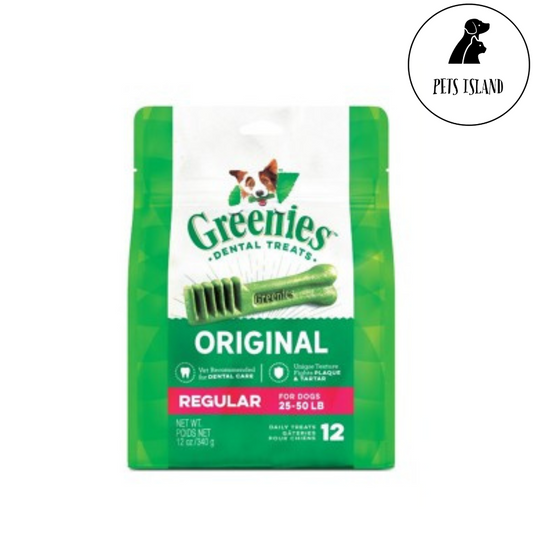 Greenies TreatPak Dental Treats & Chews for Dogs 4 Sizes - Teenie, Petite, Regular, Large