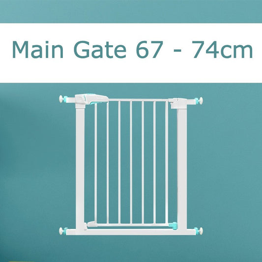 Auto Close Safety Gate for Pets Dog Children Baby Two Way Fence