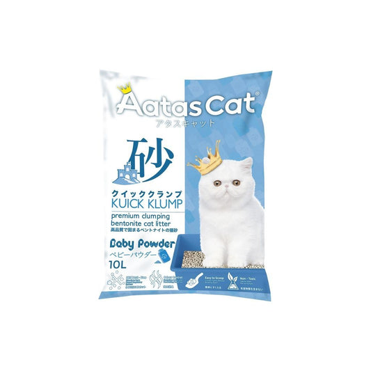 4 FOR $26.70: Aatas Cat Kuick Klump Bentonite Cat Litter 10L