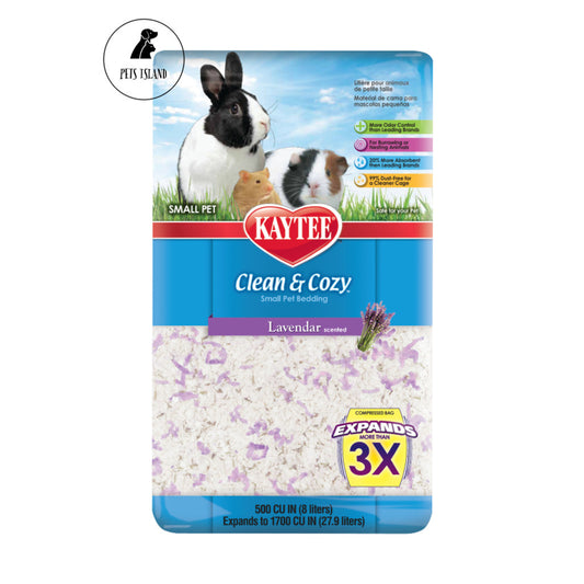Kaytee Clean & Cozy Bedding for Small Pets 24.6L - Hamsters, Rabbits & Guinea Pig