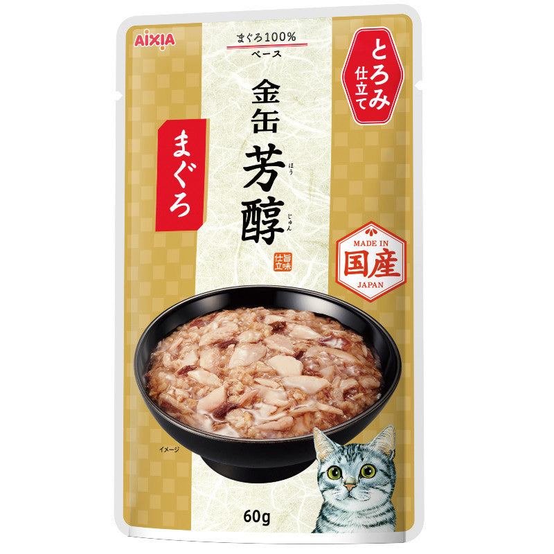 Aixia Kin-Can Rich Pouch in RICH SAUCE Cat Pouch Wet Food 60g