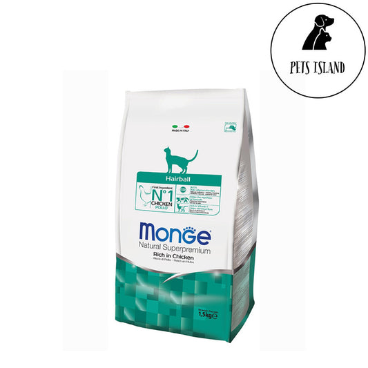 Monge Natural Superpremium Cat Dry Food 1.5kg