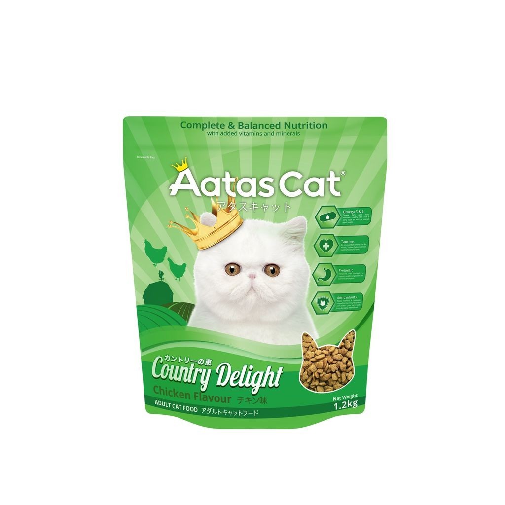 Aatas Cat Delight Complete & Balanced Dry Cat Food 1.2kg