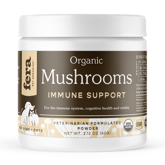 Fera Pet Organics Organic Mushrooms Immune Support For Cats & Dogs 2.12oz