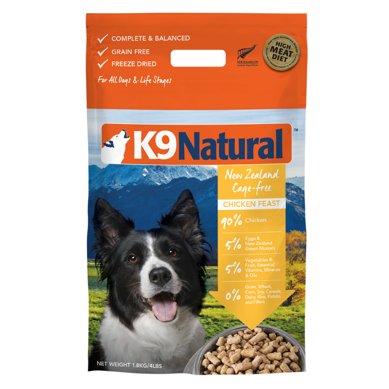 K9 Natural Freeze Dried Chicken Dog Food – Pets Island