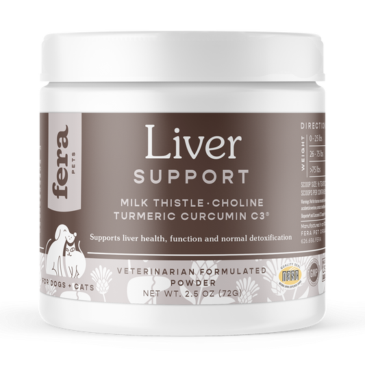 Fera Pet Liver Support For Cats & Dogs 2.5oz