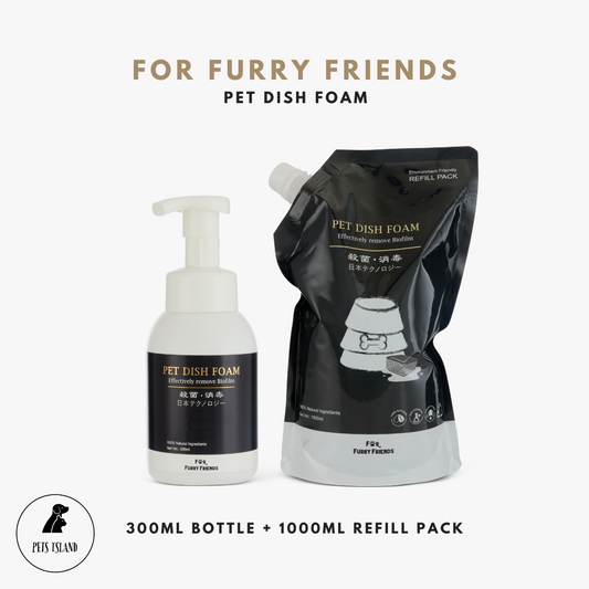 For Furry Friends Pet Dish Foam and Refill