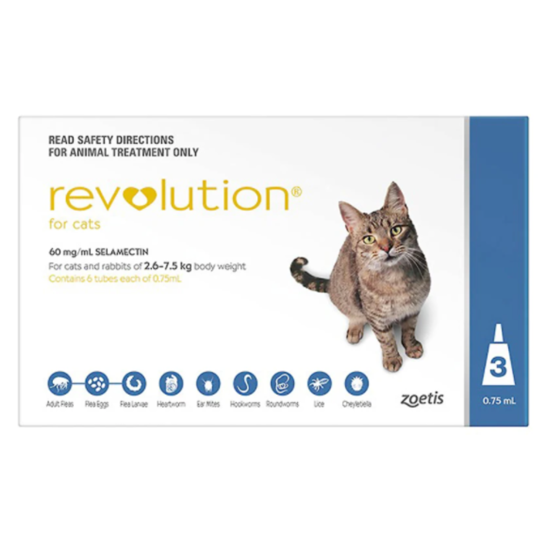 Revolution For Cats 5.1-15lb 3 Doses