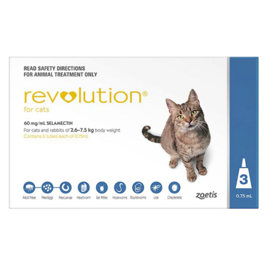 Revolution For Cats 5.1-15lb 3 Doses