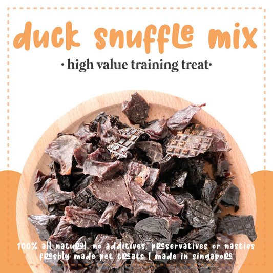 Sayhoy Duck Snuffle Mix Dog Treats 100g