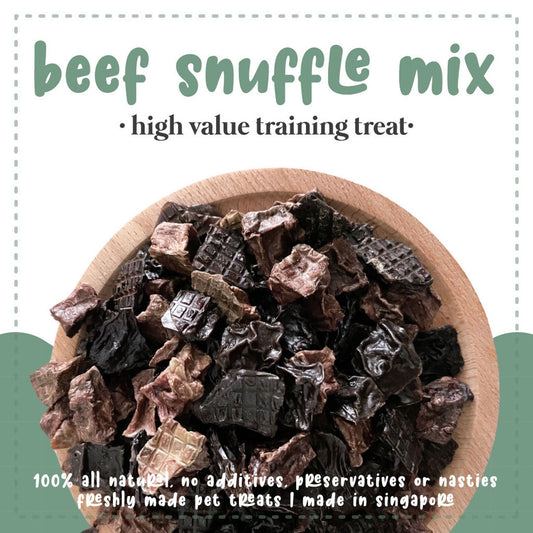 Sayhoy Beef Snuffle Mix Dog Treats 100g