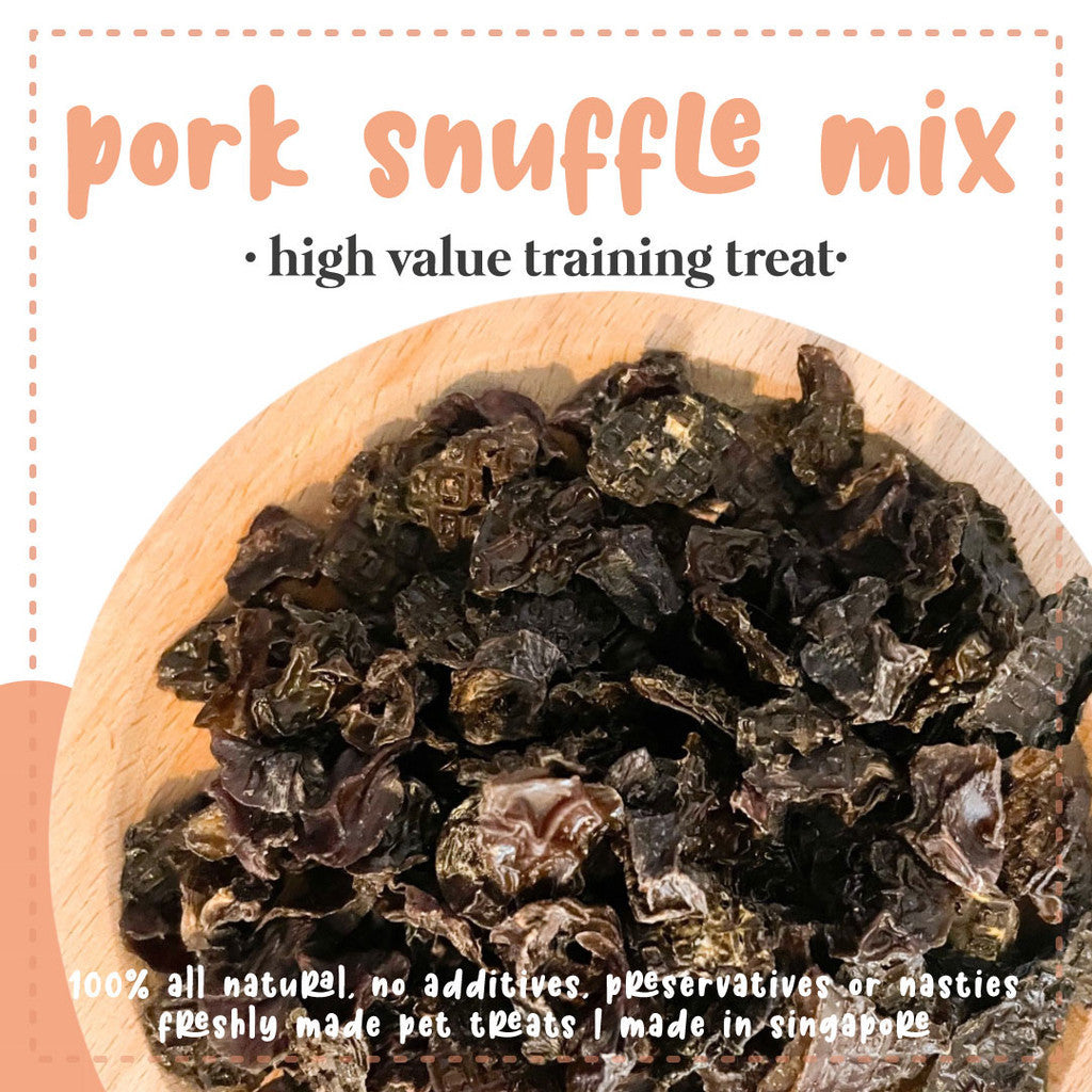 Sayhoy Pork Snuffle Mix Dog Treats 100g