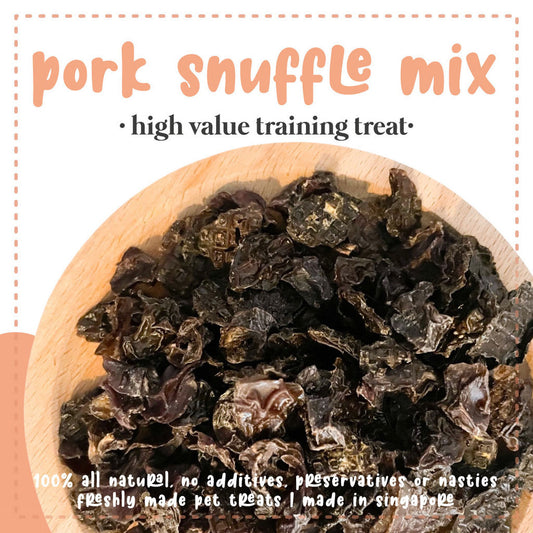 Sayhoy Pork Snuffle Mix Dog Treats 100g