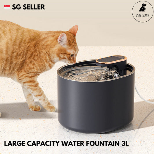 Automatic Pet Water Fountain Dispenser Large Capacity with Filter for Cats and Dogs