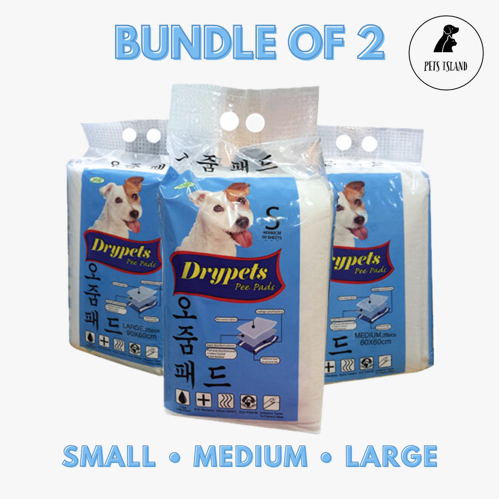 Bundle of 2: JONP Drypets Pee Pads (3 sizes)