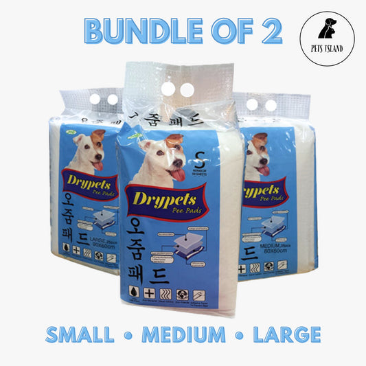 Bundle of 2: JONP Drypets Pee Pads (3 sizes)